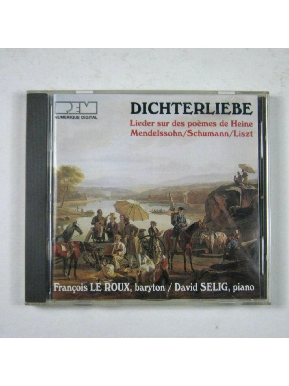 Dichterliebe CD Mendelssohn Schumann Liszt Heine Francois Le Roux David Selig RE